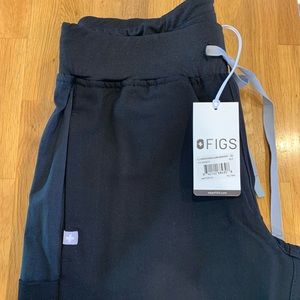 Figs Livingston scrub pants black
